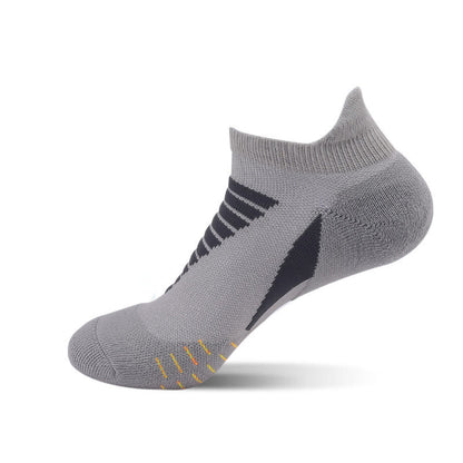 Plus Size Seamless Toe Ankle Compression Socks(5 Pairs) - Grey - EU36-40(US3-7) - image 6