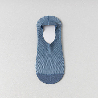 Cool Mesh No Show Socks(6 Pairs) - Blue - EU38-43(US5-9) - image 15