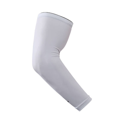 Plus Size Cooling Arm Compression Sleeves - White - 2XL - image 7