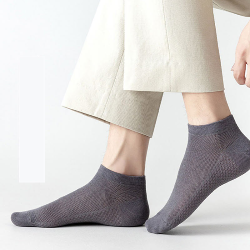 Extra Large Ankle Socks(10 Pairs) - Dark Grey - EU45-50(US11-15) - image 10