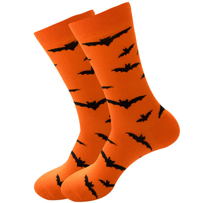 Halloween Holiday Cotton Fashion Crew Socks(5 Pairs) - image 5