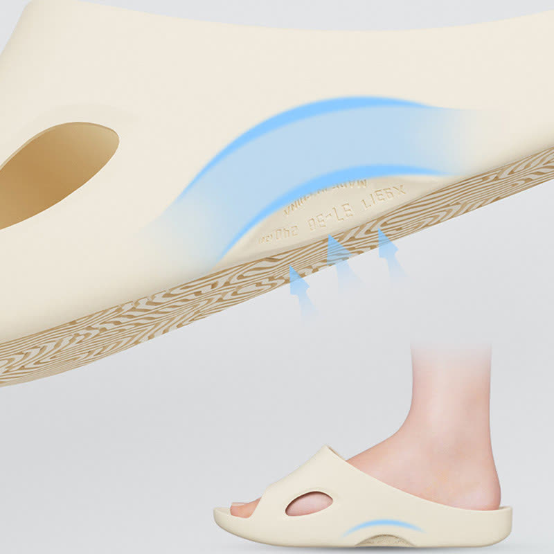 Solid Color Arch Support Non-Slip EVA Bathroom Slides - image 6