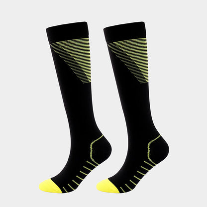 Stripes V Shaped Compression Socks(5 Pairs) - image 8