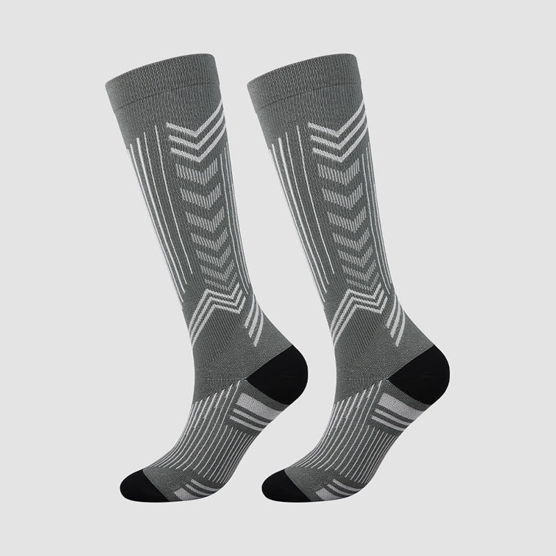 Arrowhead Compression Socks(5 Pairs) - Dark Grey - EU38-41(US8-11) - image 3