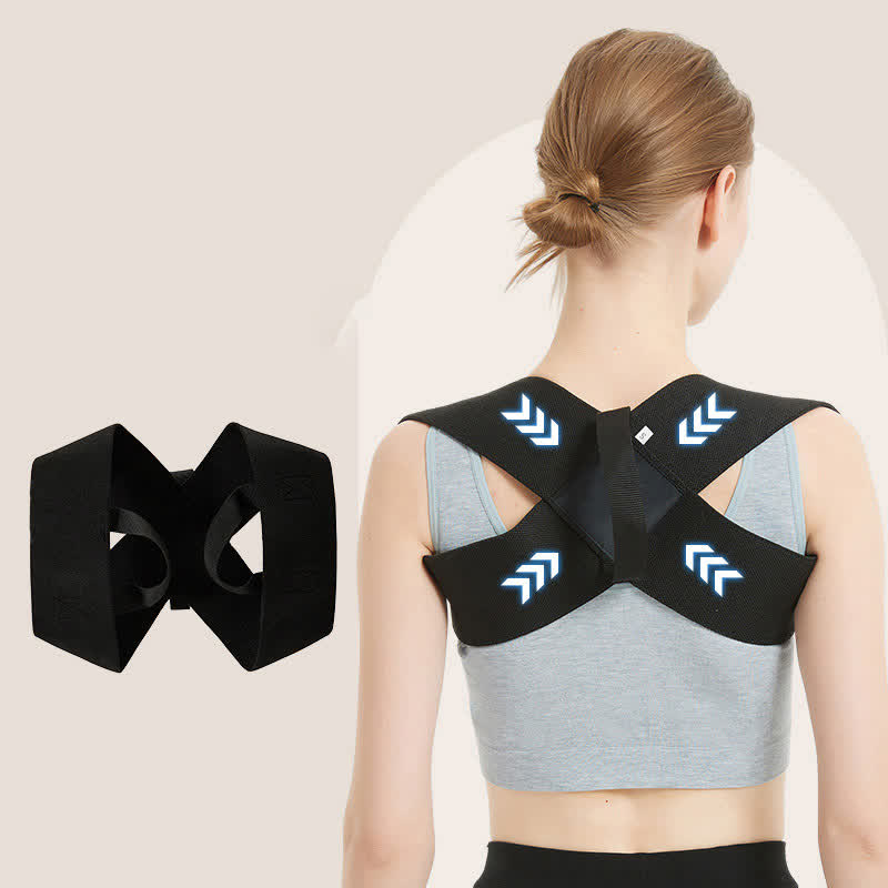 Breathable Posture Correction Back Shoulder Brace(2 Packs) - image 0