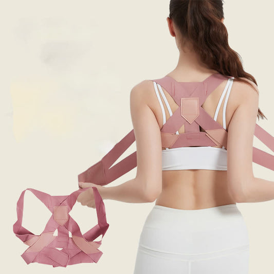 Invisible Comfort Stretch Shoulder Corrector(2 Packs) - Pink - L - image 0