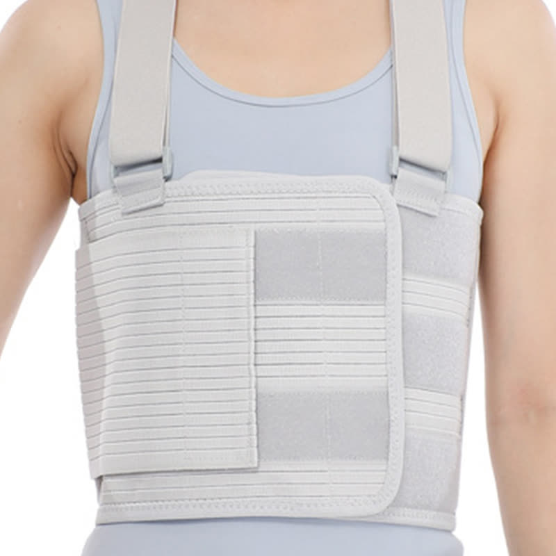 Gray Adjustable Rib Fixation Brace - image 4