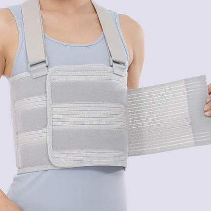 Gray Adjustable Rib Fixation Brace - Grey - XL - image 0