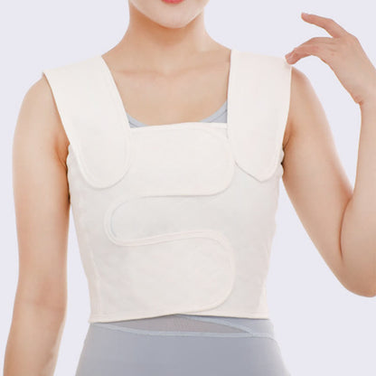 Comfortable Elastic Chest Breast Rib Fixation Brace - image 2