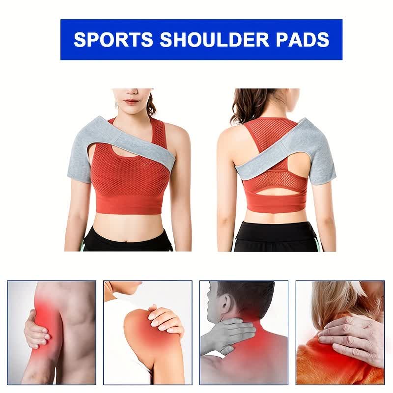 Stretchy Breathable Bamboo Charcoal Shoulder Brace - image 6