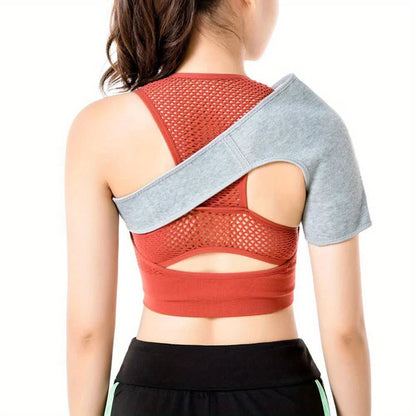 Stretchy Breathable Bamboo Charcoal Shoulder Brace - image 5