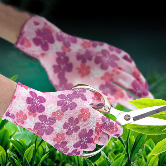 Abrasion-resistant Non-slip Gardening Work Gloves(12 Pairs) - image 0