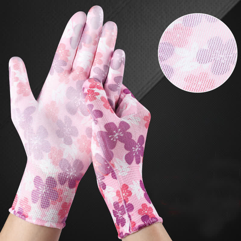 Abrasion-resistant Non-slip Gardening Work Gloves(12 Pairs) - image 1