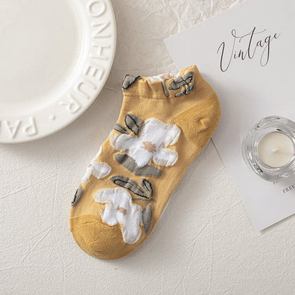 Forest Flowers Ankle Socks(8 Pairs) - image 3
