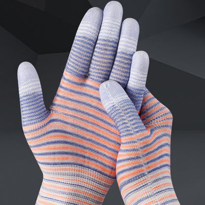 Zebra Print Abrasion Resistant Work Gloves(24 Pairs) - image 3