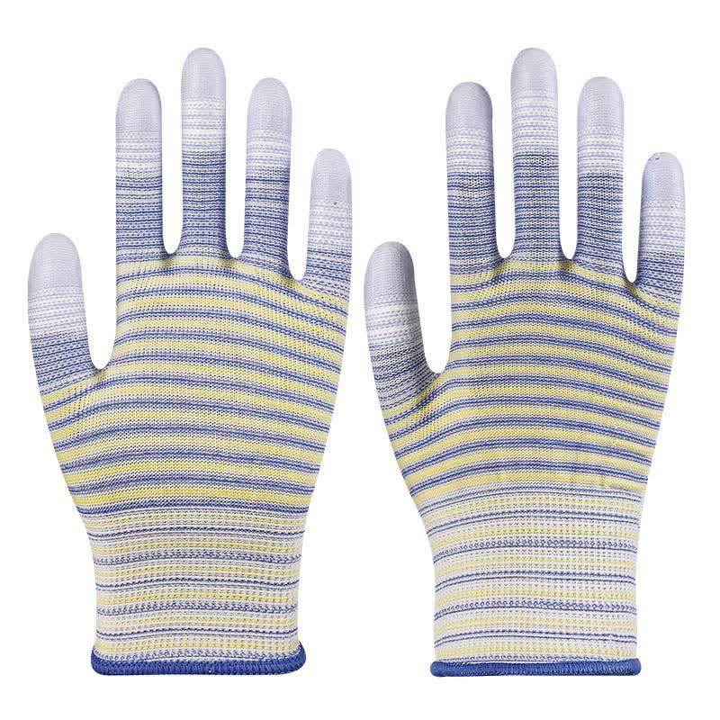 Zebra Print Abrasion Resistant Work Gloves(24 Pairs) - C - One Size - image 11