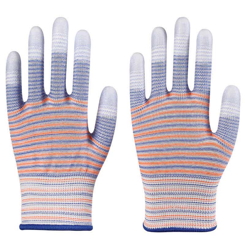 Zebra Print Abrasion Resistant Work Gloves(24 Pairs) - A - One Size - image 9
