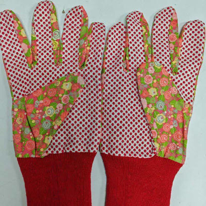Flower Print Gardening Work Protective Gloves(3 Pairs) - image 10