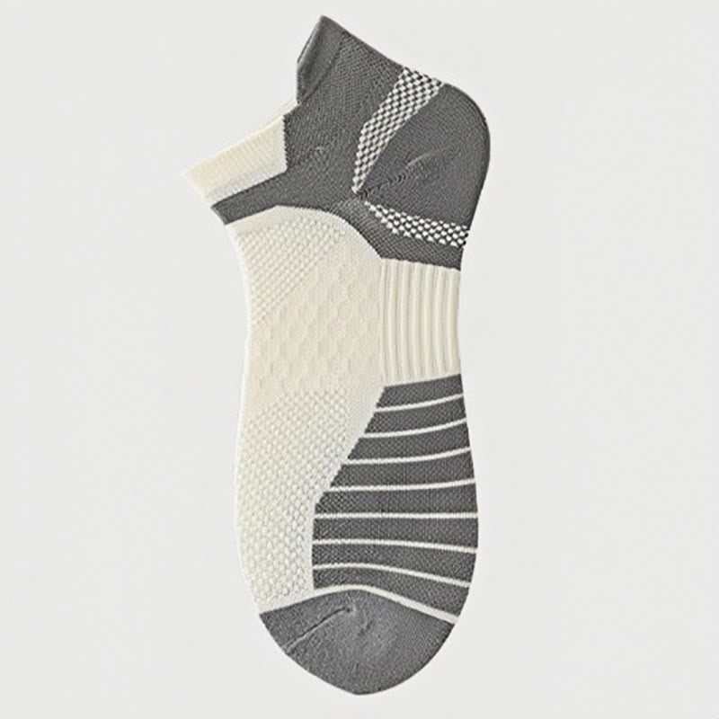 Four Seasons Fitness Ankle Compression Socks(6 Pairs) - Grey - EU36-40(US3-7) - image 8