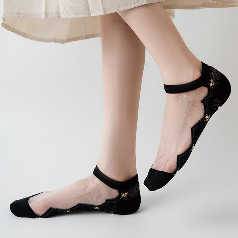 Petal Kissed Ankle Socks(10 Pairs) - image 1