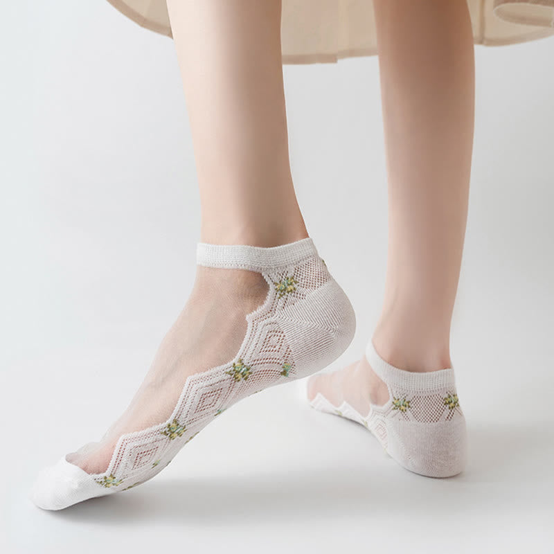 Petal Kissed Ankle Socks(10 Pairs) - image 6