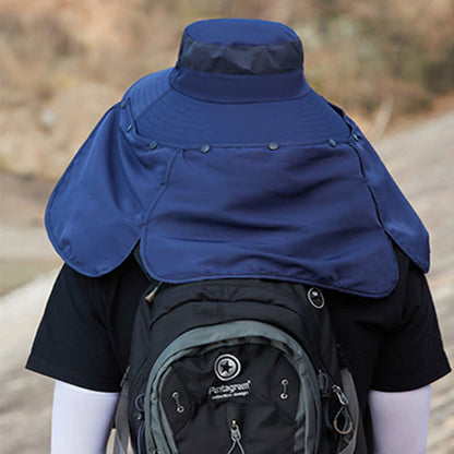 Detachable Neck Flap Sun Protection Hat - image 12