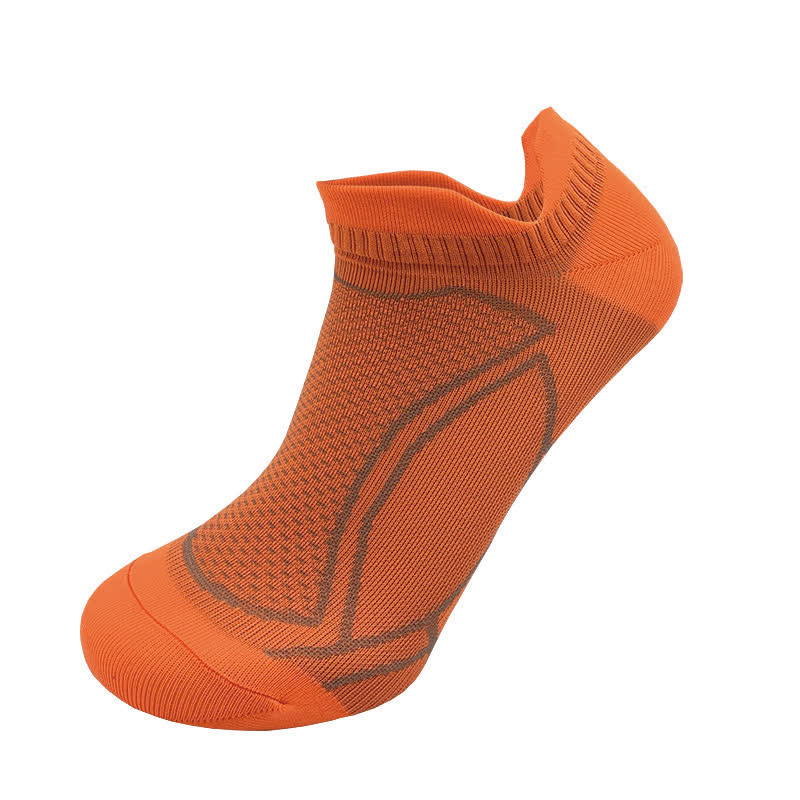 Sports & Fitness Ankle Compression Socks(8 Pairs) - Orange - EU36-43(US3-9) - image 3