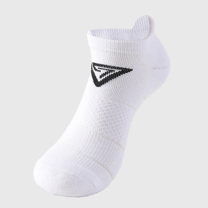 Triangle Pattern Sports Ankle Compression Socks(6 Pairs) - White - EU39-44(US6-10) - image 8