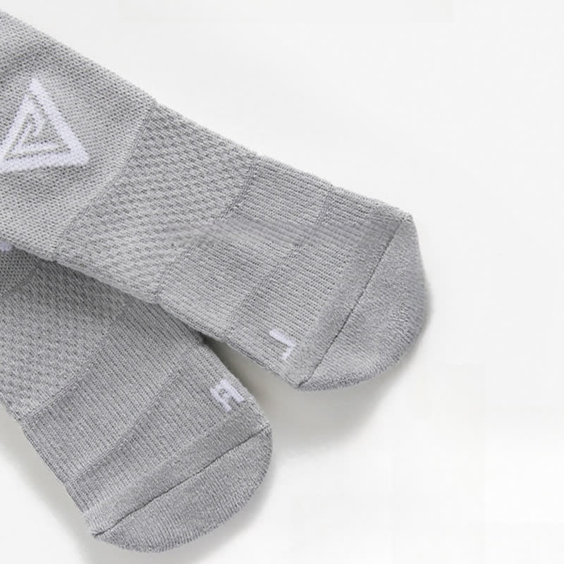 Triangle Pattern Sports Ankle Compression Socks(6 Pairs) - image 5