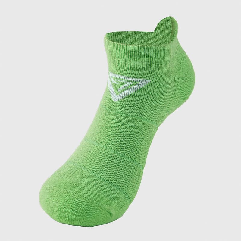 Triangle Pattern Sports Ankle Compression Socks(6 Pairs) - Green - EU39-44(US6-10) - image 4