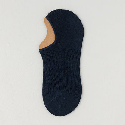 Lightweight Cotton Breathable No-Show Socks(7 Pairs) - Royal Blue - EU39-45(U6-11) - image 5