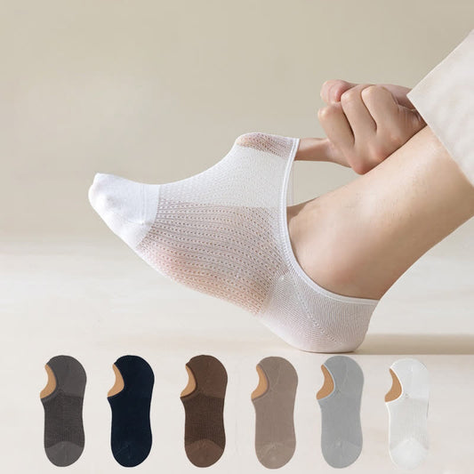 Lightweight Cotton Breathable No-Show Socks(7 Pairs) - image 0