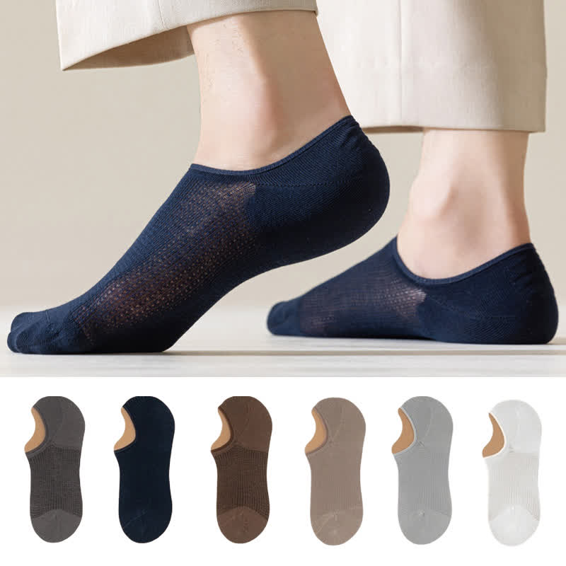 Lightweight Cotton Breathable No-Show Socks(7 Pairs) - image 1