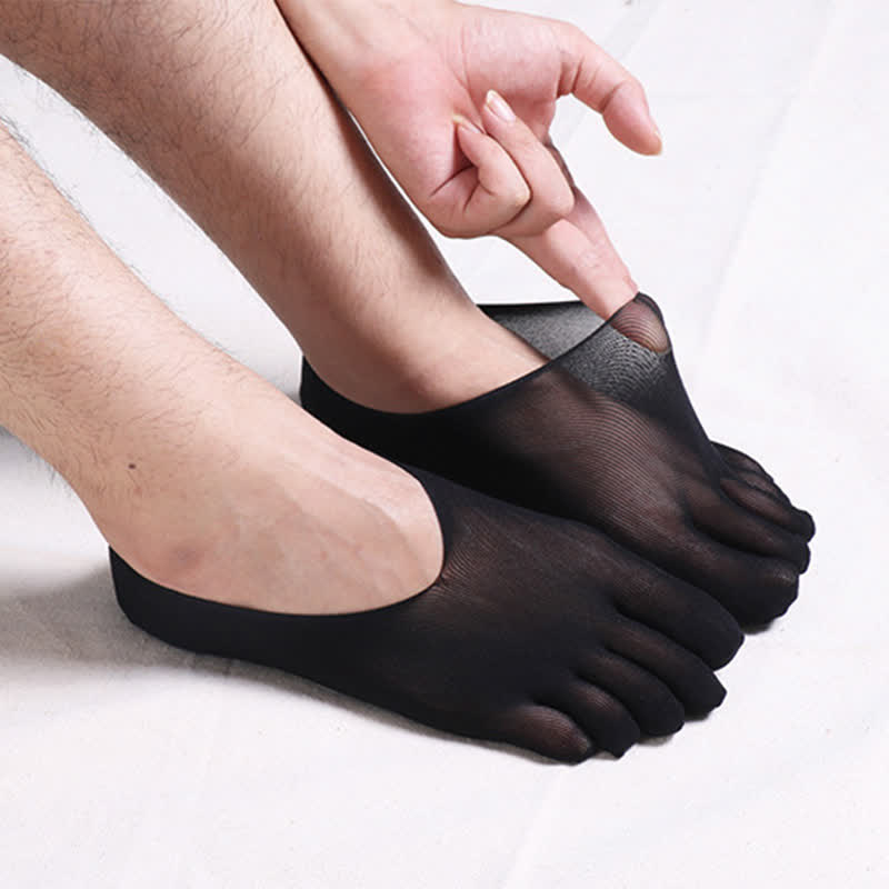 Invisible Thin Breathable Toe Socks(4 Pairs) - image 2