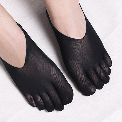Invisible Thin Breathable Toe Socks(4 Pairs) - image 1