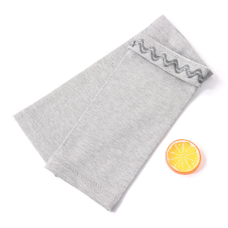 Modal Thin Silicone Non-Slip Leg & Knee Pads - Light Gray - XL - image 7