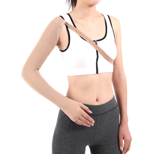 Elastic Tubular Arm Sleeve - Nude - Right - 2XL - image 0