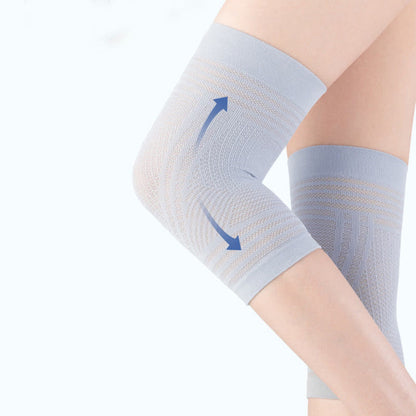 Highly Elastic Breathable Knitted Knee Pads - image 1