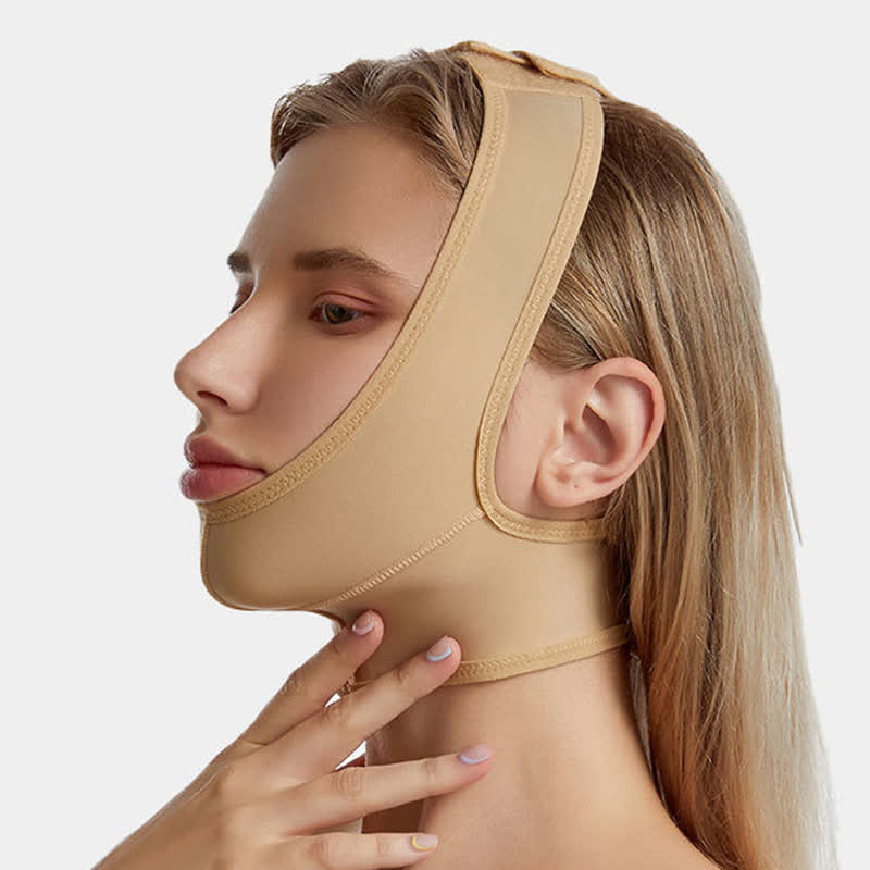 Post Surgery High-Elasticity Chin&Neck Compression Sleeve - image 1