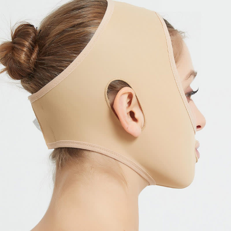 Post Surgery Elastic Facial Lifting Compression Headgear - image 3