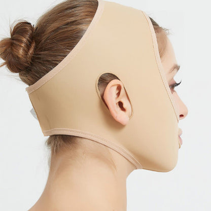 Post Surgery Elastic Facial Lifting Compression Headgear - image 3