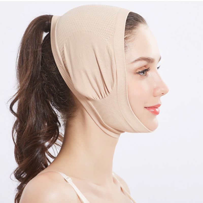 Flattering Fit & Lifting Facial Compression Band - image 4