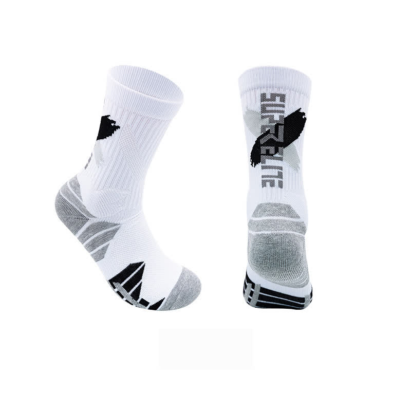 Color-Block Cushioned Support Basketball Quarter Socks(7 Pairs) - E - EU38-44(US5-10) - image 7