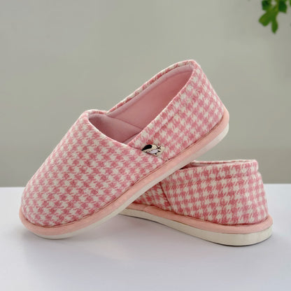 Plaid Non-Slip Lightweight Home Slippers - image 4