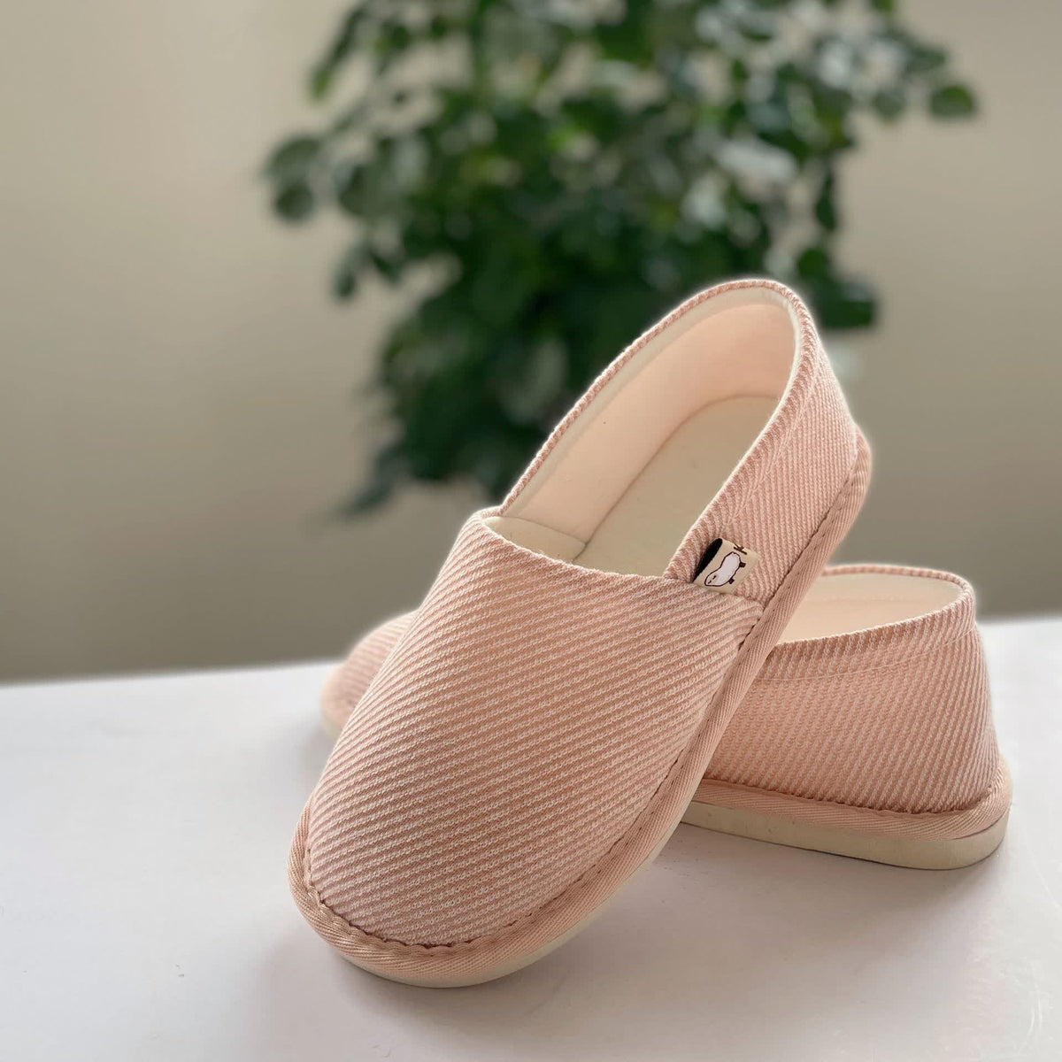 Simple Stripe Soft Sole Home Slippers - image 4