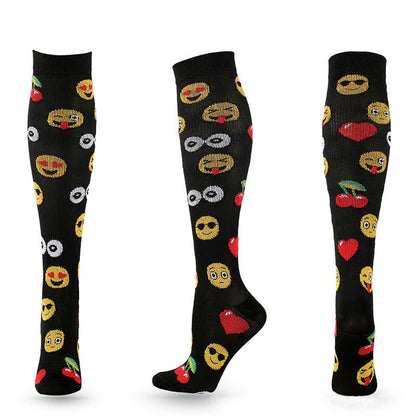 Fun Print Compression Socks(4 Pairs) - image 12