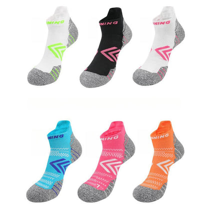 Bright Color Arrow Breathable Sports Ankle Socks(6 Pairs) - Multicolor - EU39-44(US6-10) - image 9