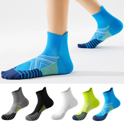 Breathable Quick Dry Compression Sports Socks(5 Pairs) - image 0