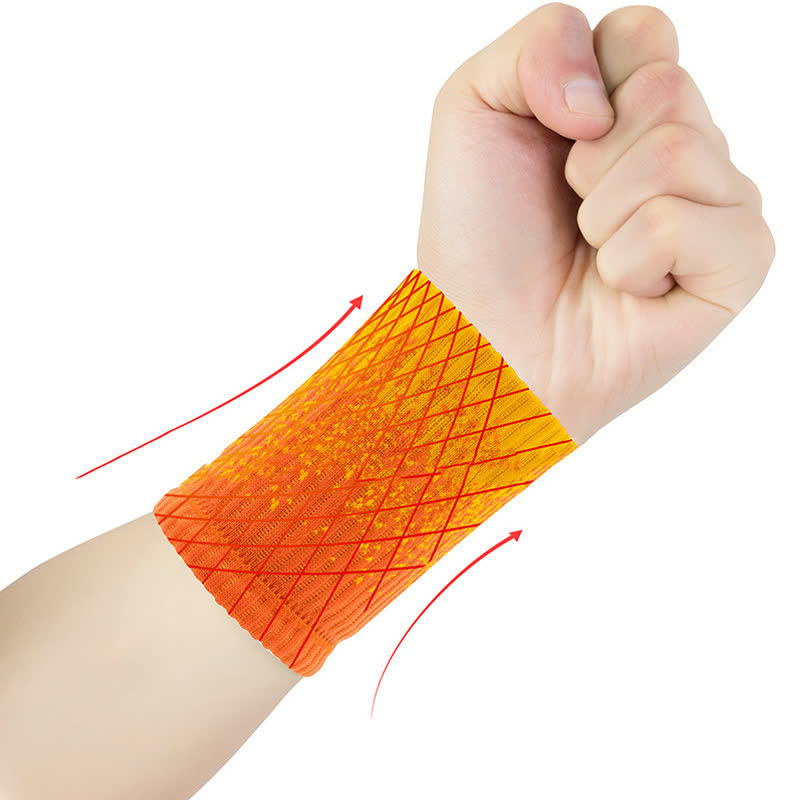 Gradient Color Fitness Wrist Sleeves(2 Pairs) - image 3