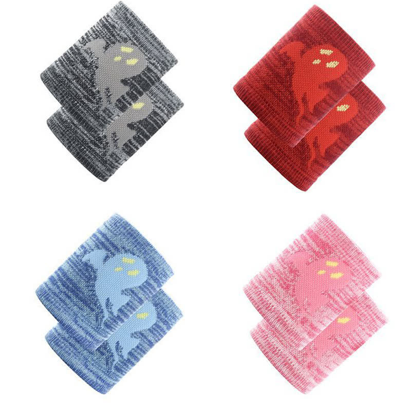 Cute Ghost Pattern Sports Wrist Sleeves(2 Pairs) - image 2